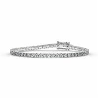 Tennis Bracelet with Round Natural Diamonds 5cts Total Weight