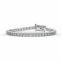 Tennis Bracelet with Round Lab Grown Diamonds 7cts Total Weight