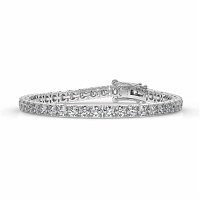 Tennis Bracelet with Round Lab Grown Diamonds 10cts Total Weight