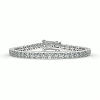 Tennis Bracelet with Round Lab Grown Diamonds 10cts Total Weight
