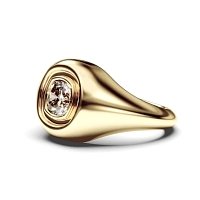 Signet Engagement Ring