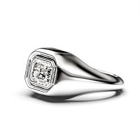 Signet Engagement Ring