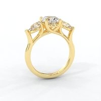 Dalia 3 Stones Pear