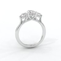 Dalia 3 Stones Round