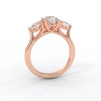 Dalia 3 Stones Oval