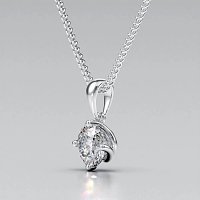 Rene Claw Set Pendant