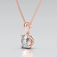 Tulip Claw Set Pendant