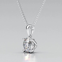 Tulip Claw Set Pendant