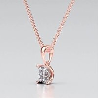 Tulip Claw Set Pendant