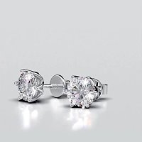 Tulip Claw Set Earrings