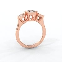 Selena 3 Stones Oval