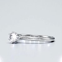 Petite Rene Solitaire Engagement Ring