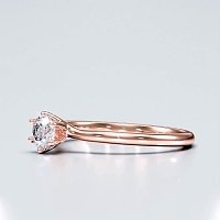 Petite Rene Solitaire Engagement Ring
