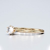 Petite Rene Solitaire Engagement Ring