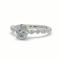 Cathedral Marquise shaped Ring