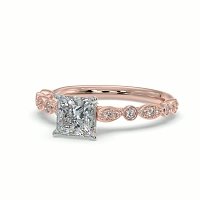 Cathedral Marquise shaped Ring