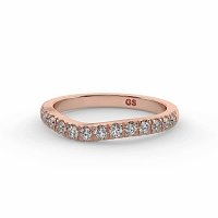 GSD Curved Wedding Ring