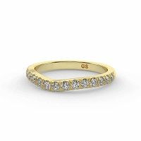 GSD Curved Wedding Ring