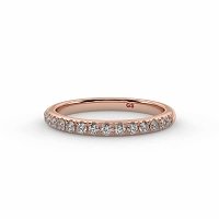 Angeli Vintage Claw Set Wedding Ring