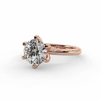 Rene 6 Claw Engagement Ring