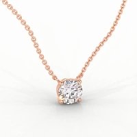Necklace with Lab Grown Diamond 0.34cts