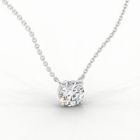 Necklace with Lab Grown Diamond 0.35cts