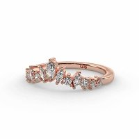 GSD Marquise Round Wedding Ring