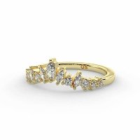 GSD Marquise Round Wedding Ring