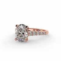 Dalia with Graduated Side Stones