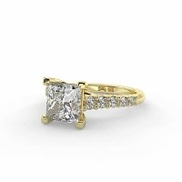 Dalia with Graduated Side Stones