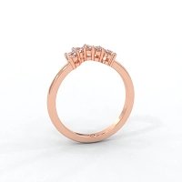 Claw Set Fitted Wedding Ring