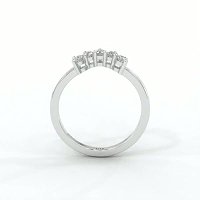 Fitted Natural Diamond Wedding Ring 0.26cts Total Weight