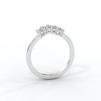 Claw Set Fitted Wedding Ring