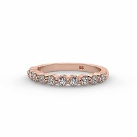 Cara Floating Diamond Wedding Ring