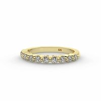 Cara Floating Diamond Wedding Ring