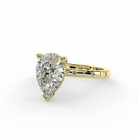 Ariel with Hammer set Diamonds on Band