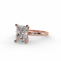 Ariel with Hammer set Diamonds on Band