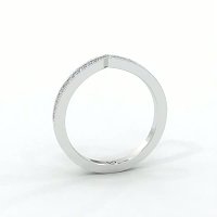 GSD V-Shaped Wedding ring