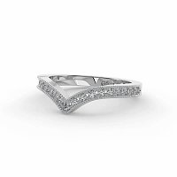 GSD V-Shaped Wedding ring
