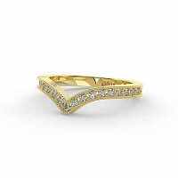 GSD V-Shaped Wedding ring