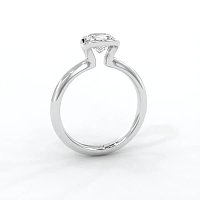 Selena Minimal Floating Central Diamond