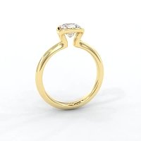Selena Minimal Floating Central Diamond