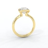 Selena Minimal Floating Central Diamond