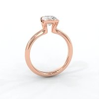 Selena Minimal Floating Central Diamond