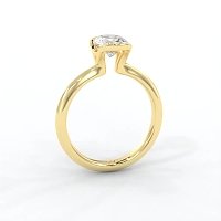 Selena Minimal Floating Central Diamond