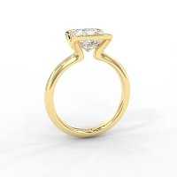Selena Minimal Floating Central Diamond
