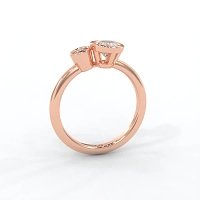 Selena Two Stones Assymetric