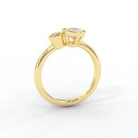Selena Two Stones Assymetric