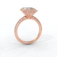 Angeli with Double Halo on Bezel