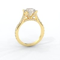 Cathedral with Diamonds on Split Band